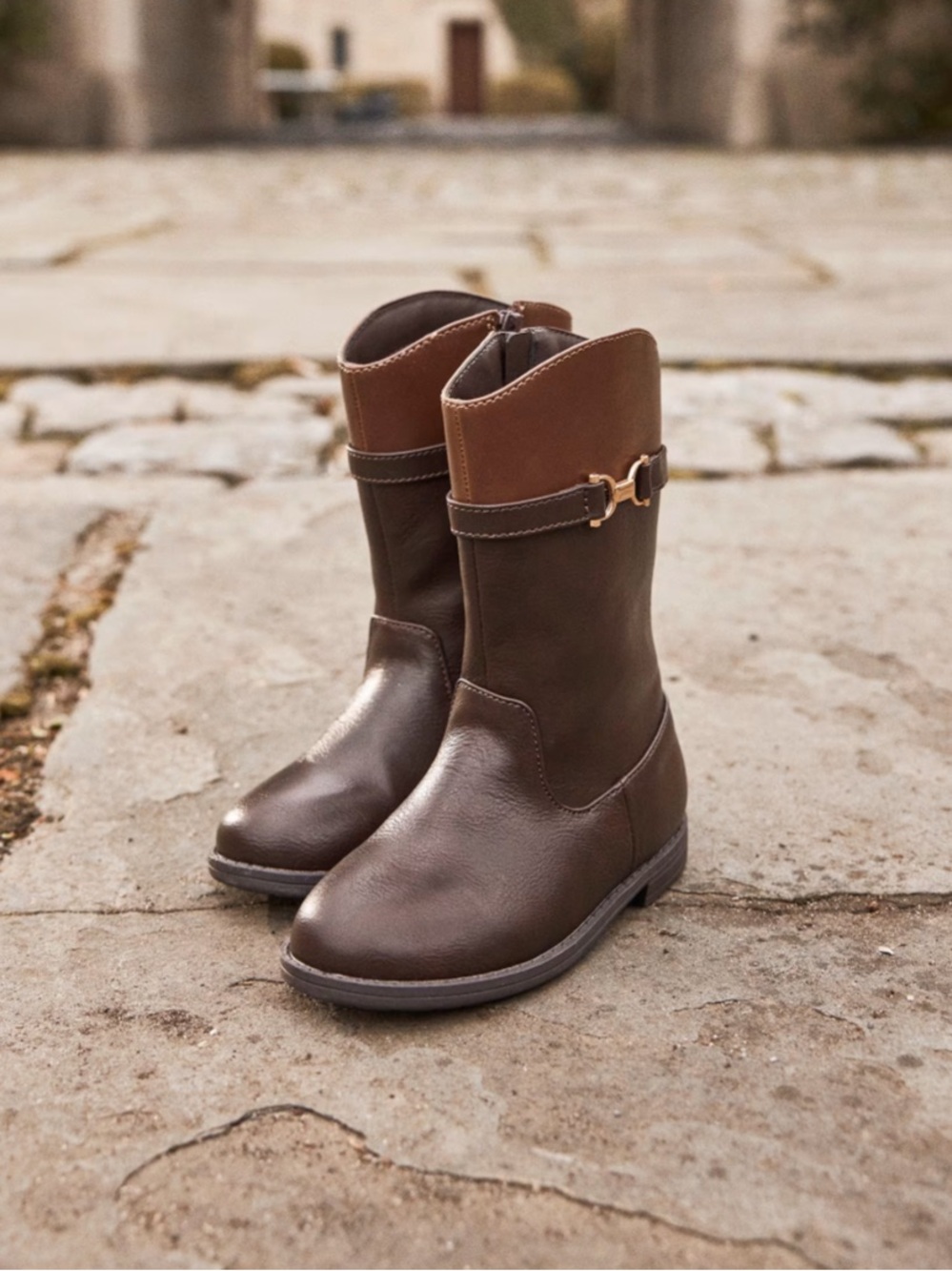 Gymboree Brown Two-Tone girls Boots size 2